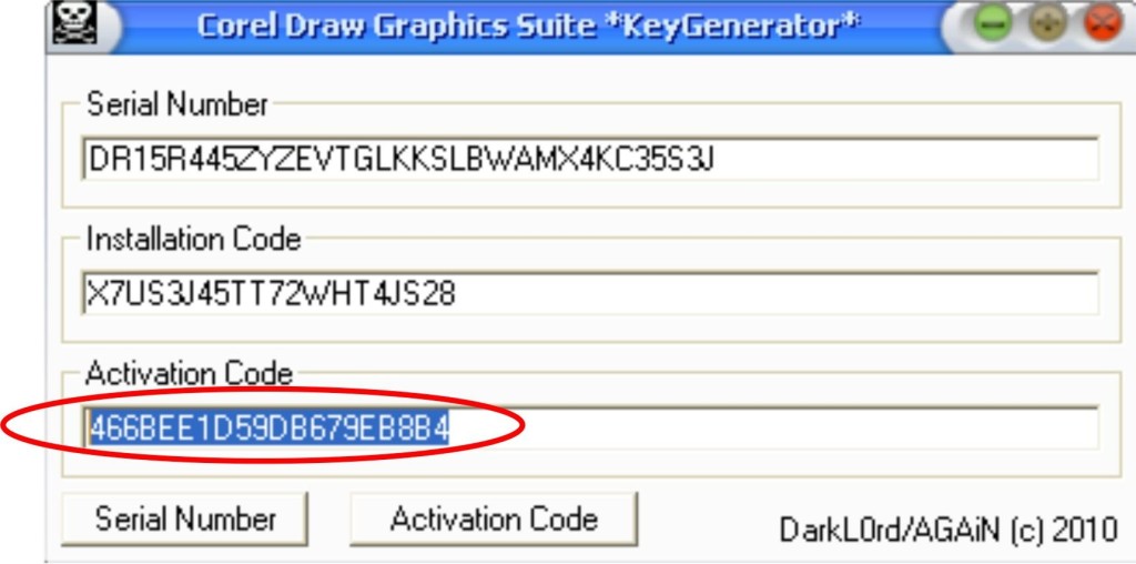 Serial number for corel x5 1